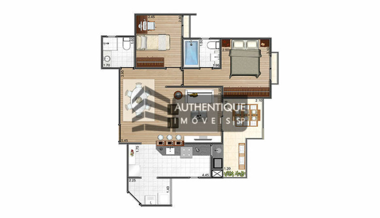 Imagem Apartamento com 2 Quartos à Venda, 71 m² em Paraíso - São Paulo Imagem Apartamento com 2 Quartos à Venda, 71 m² em Paraíso - São Paulo