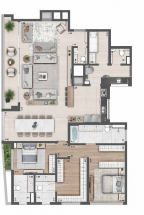 Imagem Imóvel com 3 Quartos à Venda, 186 m² em Jardim Europa - Porto Alegre Imagem Imóvel com 3 Quartos à Venda, 186 m² em Jardim Europa - Porto Alegre