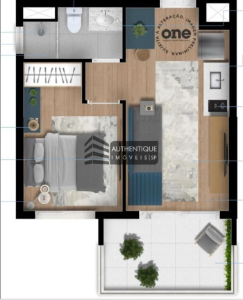 Imagem Apartamento com 1 Quarto à Venda, 34 m² em Vila Clementino - São Paulo Imagem Apartamento com 1 Quarto à Venda, 34 m² em Vila Clementino - São Paulo