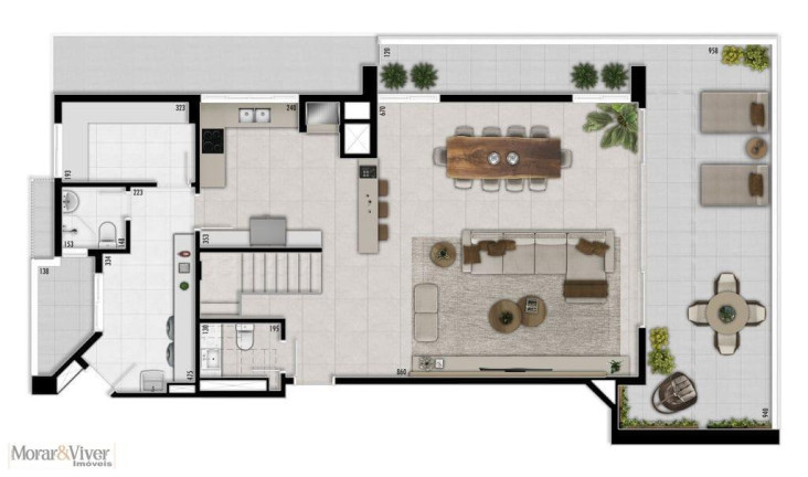 Imagem Apartamento com 3 Quartos à Venda, 206 m² em Alto Da Rua Xv - Curitiba