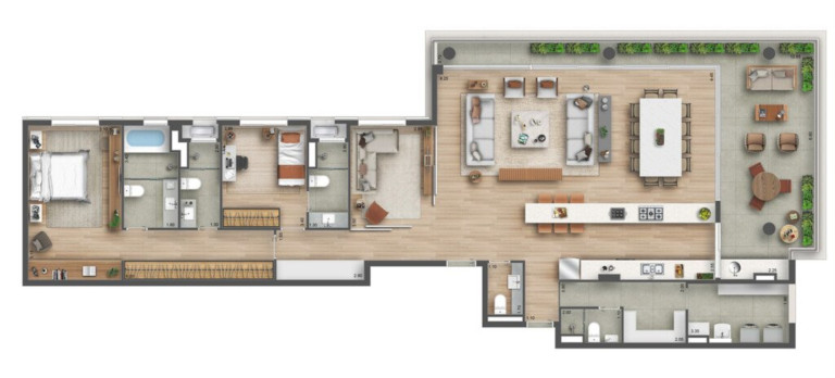 Imagem Apartamento com 4 Quartos à Venda, 218 m² em Sumaré - São Paulo