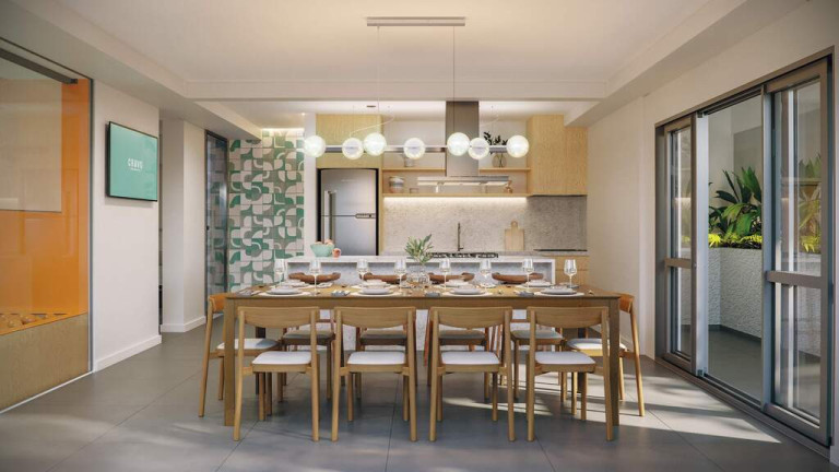 Imagem Cobertura com 2 Quartos à Venda, 128 m² em Portão - Curitiba