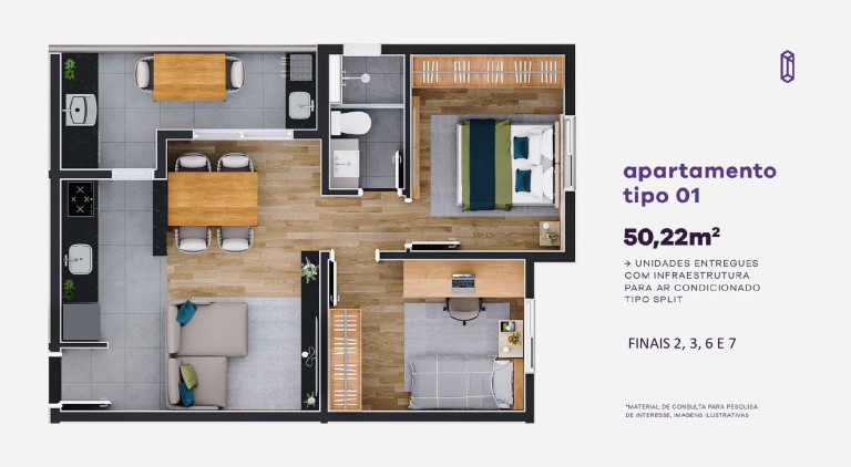 Imagem Imóvel com 2 Quartos à Venda, 50 m² em Palmares - Ribeirão Preto Imagem Imóvel com 2 Quartos à Venda, 50 m² em Palmares - Ribeirão Preto