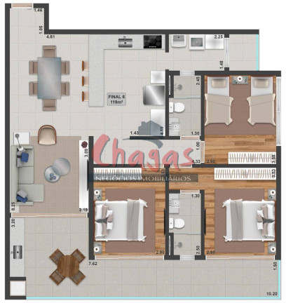 Imagem Apartamento com 3 Quartos à Venda, 116 m² em Indaiá - Caraguatatuba Imagem Apartamento com 3 Quartos à Venda, 116 m² em Indaiá - Caraguatatuba