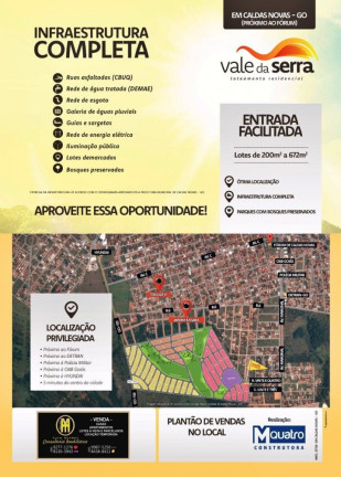 Imóvel à Venda, 200 m² em Estancia Boa Vista - Caldas Novas