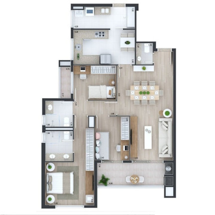 Imagem Apartamento com 3 Quartos à Venda, 105 m² em Juvevê - Curitiba Imagem Apartamento com 3 Quartos à Venda, 105 m² em Juvevê - Curitiba