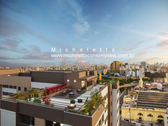 Apartamento com 2 Quartos à Venda, 35 m² em Centro - São Paulo