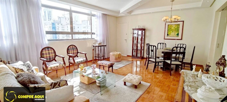 Apartamento com 3 Quartos à Venda, 127 m² em Higienópolis - São Paulo