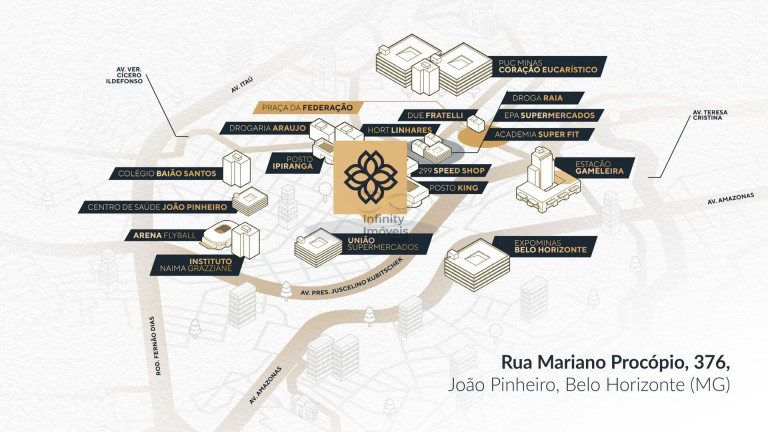 Imagem Apartamento com 3 Quartos à Venda, 70 m² em João Pinheiro - Belo Horizonte Imagem Apartamento com 3 Quartos à Venda, 70 m² em João Pinheiro - Belo Horizonte