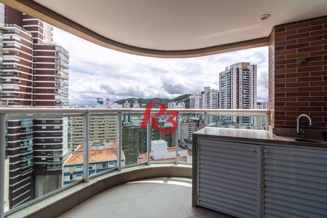Imagem Apartamento com 1 Quarto para Alugar, 45 m² em Pompéia - Santos