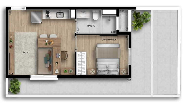 Imagem Apartamento com 1 Quarto à Venda, 89 m² em Vila Clementino - São Paulo Imagem Apartamento com 1 Quarto à Venda, 89 m² em Vila Clementino - São Paulo