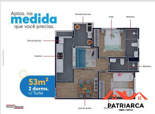 Imagem Apartamento à Venda, 53 m² em Jardim Nova Veneza (nova Veneza) - Sumaré Imagem Apartamento à Venda, 53 m² em Jardim Nova Veneza (nova Veneza) - Sumaré