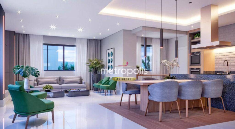 Imagem Apartamento com 2 Quartos à Venda, 136 m² em Vila Bastos - Santo André Imagem Apartamento com 2 Quartos à Venda, 136 m² em Vila Bastos - Santo André