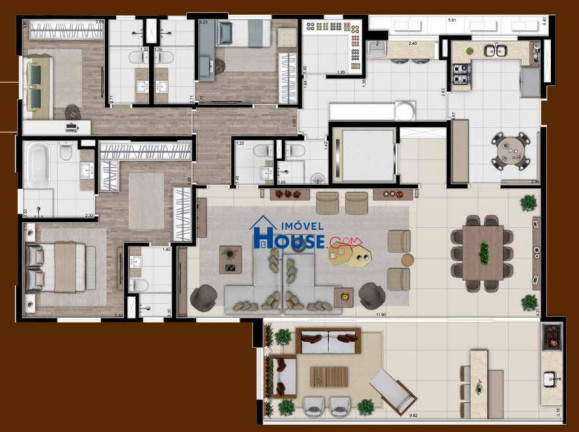 Imagem Apartamento com 3 Quartos à Venda, 212 m² em Perdizes - São Paulo