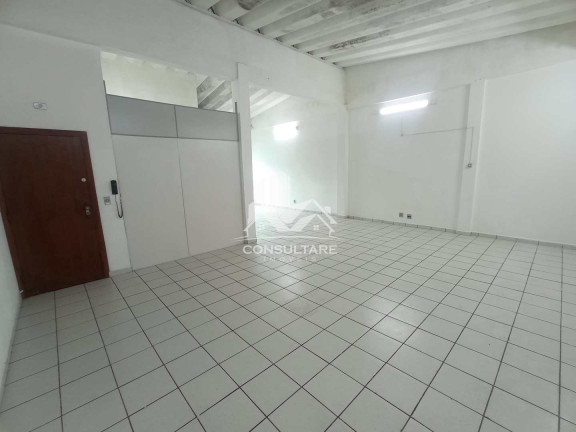 Sala Comercial para Alugar, 80 m² em Vila Mathias - Santos