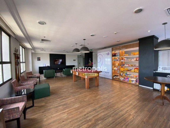 Imagem Apartamento com 1 Quarto para Alugar, 39 m² em Barcelona - São Caetano Do Sul