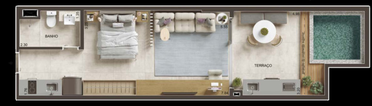 Imagem Imóvel com 1 Quarto à Venda, 67 m² em Copacabana - Rio De Janeiro