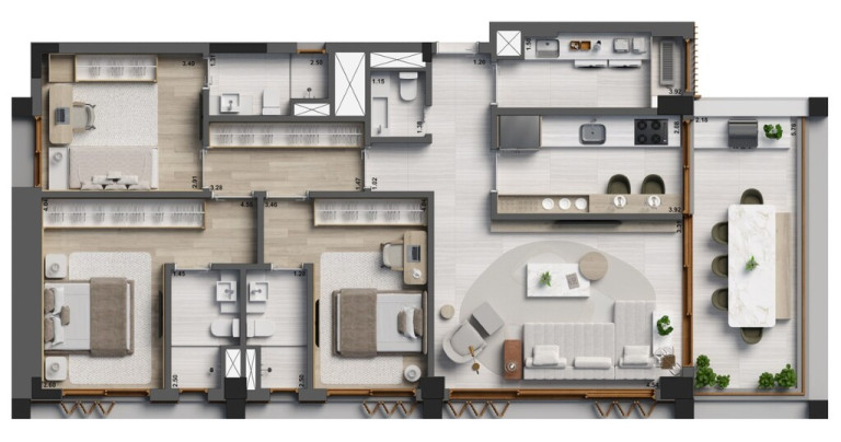 Imagem Apartamento com 3 Quartos à Venda, 120 m² em Jardim Paulista - São Paulo