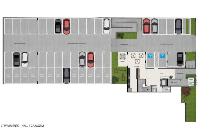 Apartamento com 2 Quartos à Venda, 53 m² em Santa Branca - Belo Horizonte
