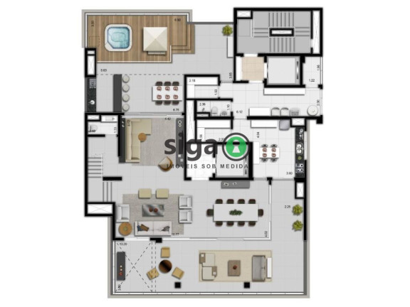 Imagem Apartamento com 4 Quartos à Venda, 475 m² em Jardins - São Paulo Imagem Apartamento com 4 Quartos à Venda, 475 m² em Jardins - São Paulo