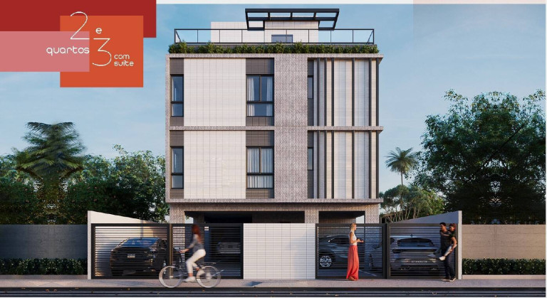 Imagem Apartamento com 2 Quartos à Venda, 53 m² em Bessa - João Pessoa