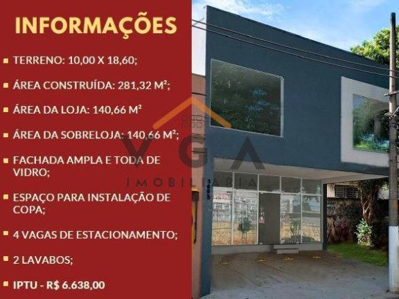 Imóvel Comercial à Venda, 281 m² em Parque Da Mooca - São Paulo