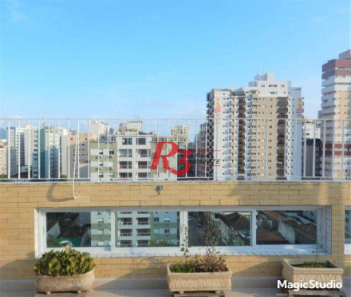 Imagem Cobertura com 3 Quartos à Venda, 258 m² em Gonzaga - Santos