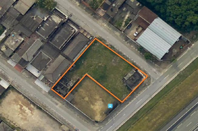 Terreno à Venda, 1.100 m² em Parque Das Bandeiras - Sao Vicente