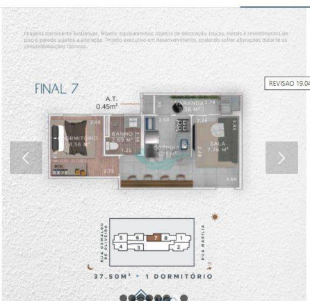 Imagem Apartamento com 1 Quarto à Venda, 38 m² em Boqueirão - Praia Grande Imagem Apartamento com 1 Quarto à Venda, 38 m² em Boqueirão - Praia Grande