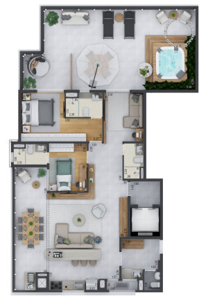 Imagem Apartamento com 3 Quartos à Venda, 121 m² em Moema - São Paulo