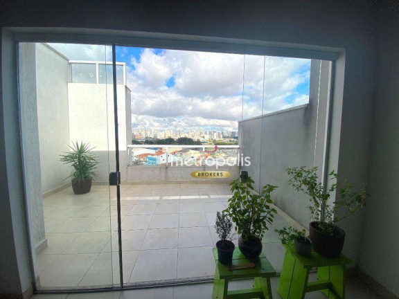 Imagem Cobertura com 2 Quartos à Venda, 78 m² em Vila Curuçá - Santo André