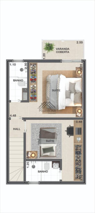 Imagem Casa de Condomínio com 2 Quartos à Venda, 71 m² em Praia Dos Sonhos - Itanhaém
