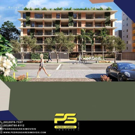 Apartamento com 2 Quartos à Venda, 68 m² em Jardim Oceania - João Pessoa