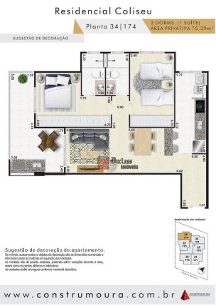 Imagem Apartamento com 2 Quartos à Venda, 75 m² em Jardim Praia Grande - Mongaguá