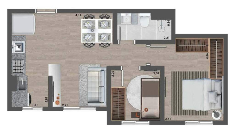 Imagem Imóvel com 2 Quartos à Venda, 47 m² em Vila São João - Guarulhos Imagem Imóvel com 2 Quartos à Venda, 47 m² em Vila São João - Guarulhos