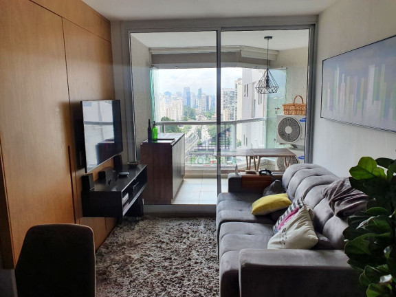 Imagem Apartamento com 1 Quarto à Venda, 49 m² em Campo Belo - São Paulo