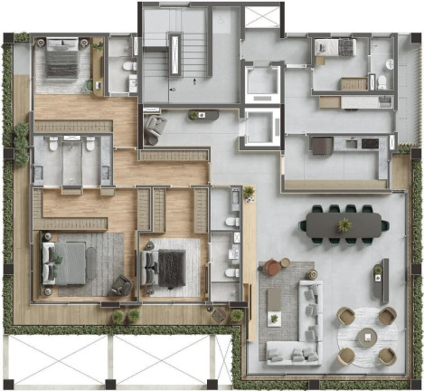 Imagem Cobertura com 3 Quartos à Venda, 491 m² em Vila Nova Conceição - São Paulo