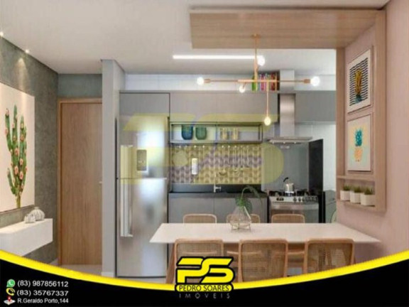Imagem Apartamento com 2 Quartos à Venda, 51 m² em Cristo Redentor - João Pessoa