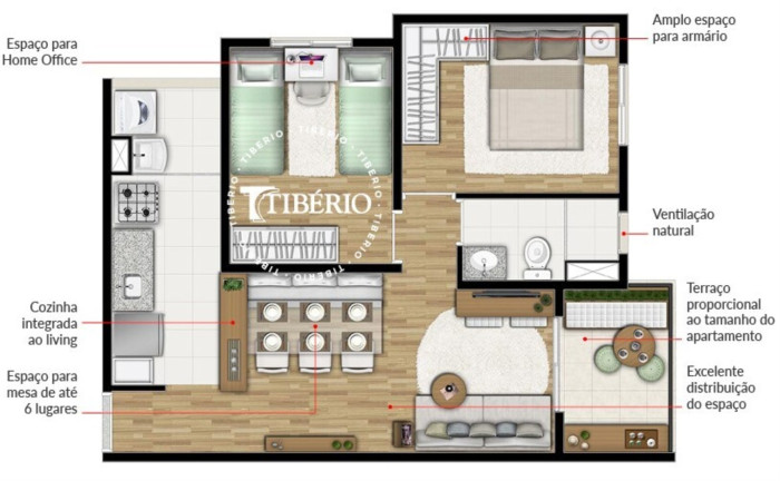 Imagem Imóvel com 2 Quartos à Venda, 50 m² em Tatuapé - São Paulo Imagem Imóvel com 2 Quartos à Venda, 50 m² em Tatuapé - São Paulo