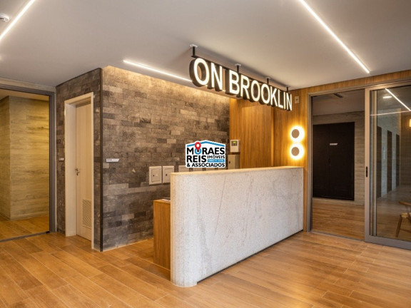 Imagem Apartamento com 1 Quarto à Venda, 35 m² em Brooklin - São Paulo Imagem Apartamento com 1 Quarto à Venda, 35 m² em Brooklin - São Paulo