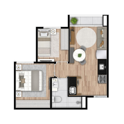 Imagem Apartamento com 2 Quartos à Venda, 35 m² em Ipiranga - São Paulo Imagem Apartamento com 2 Quartos à Venda, 35 m² em Ipiranga - São Paulo
