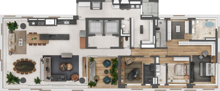 Imagem Apartamento com 4 Quartos à Venda, 355 m² em Itaim Bibi - São Paulo