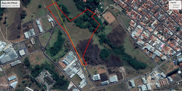 Terreno à Venda,  em Distrito Industrial Abilio Nogueira - Franca