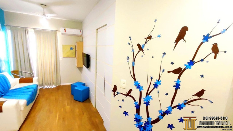 Imagem Flat com 1 Quarto para Alugar ou Temporada, 38 m² em Riviera - Bertioga
