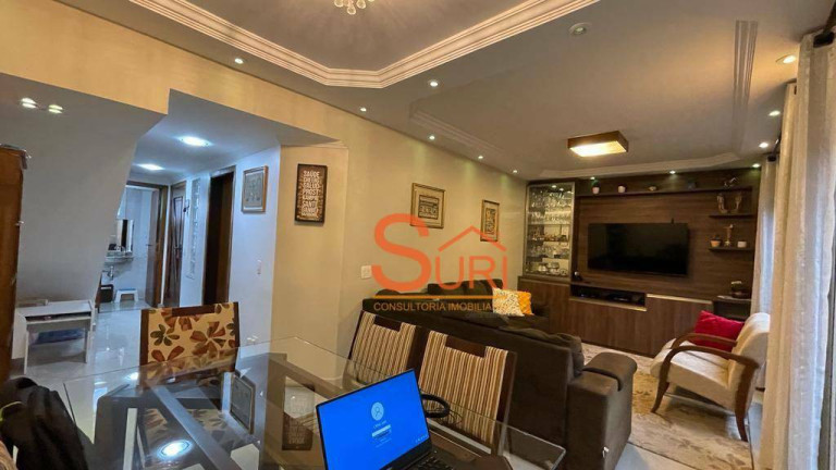 Imagem Sobrado com 3 Quartos à Venda, 130 m² em Vila Valparaíso - Santo André