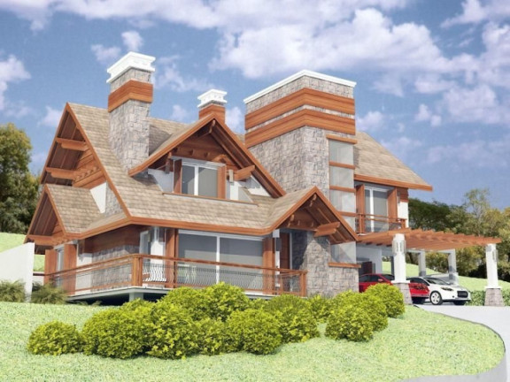 Imagem Casa de Condomínio com 4 Quartos à Venda, 300 m² em Vila Prinstrop - Gramado
