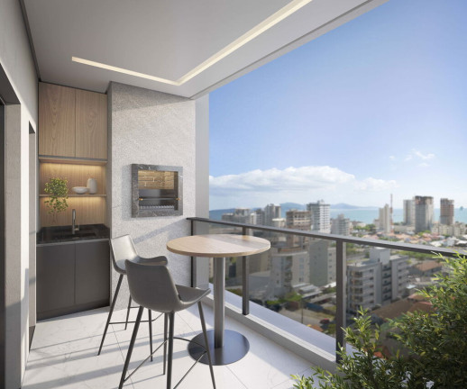 Imagem Apartamento com 3 Quartos à Venda, 93 m² em Perequê - Porto Belo