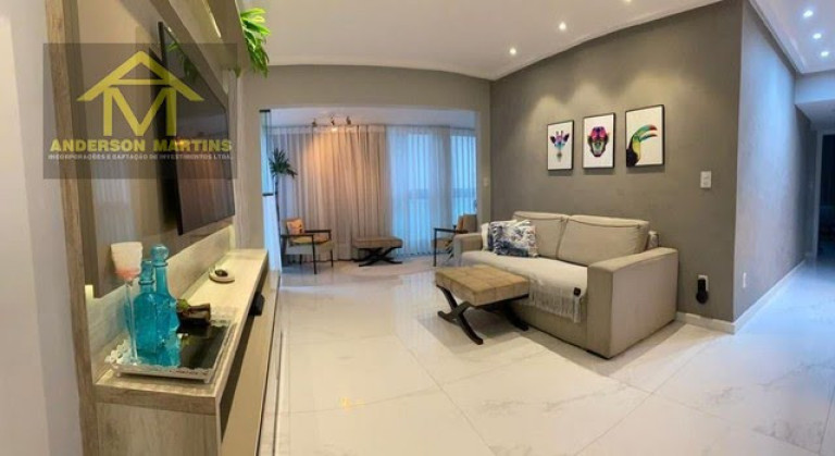 Apartamento com 3 Quartos à Venda, 130 m² em Praia De Itaparica - Vila Velha
