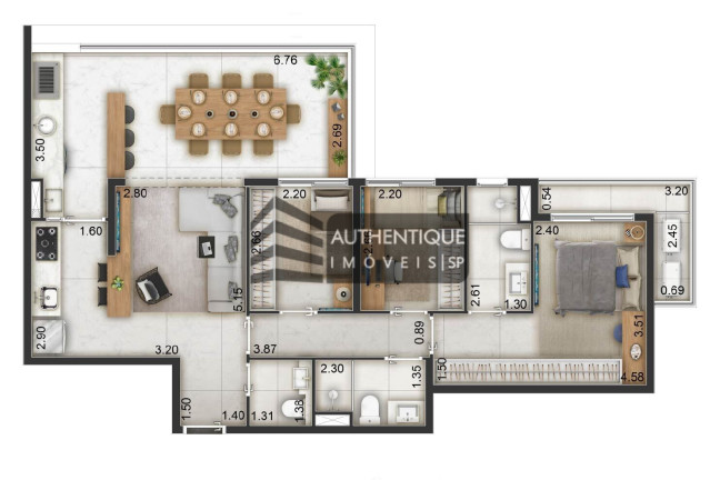 Imagem Apartamento com 3 Quartos à Venda, 82 m² em Alto Da Boa Vista - São Paulo Imagem Apartamento com 3 Quartos à Venda, 82 m² em Alto Da Boa Vista - São Paulo
