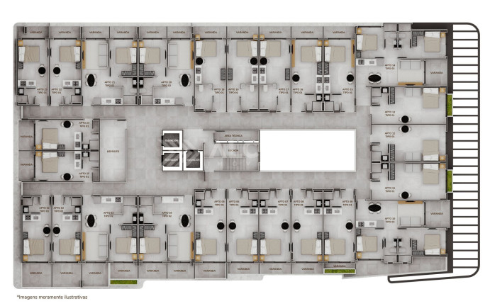 Imagem Imóvel com 1 Quarto à Venda, 24 m² em Jardim Oceania - João Pessoa Imagem Imóvel com 1 Quarto à Venda, 24 m² em Jardim Oceania - João Pessoa